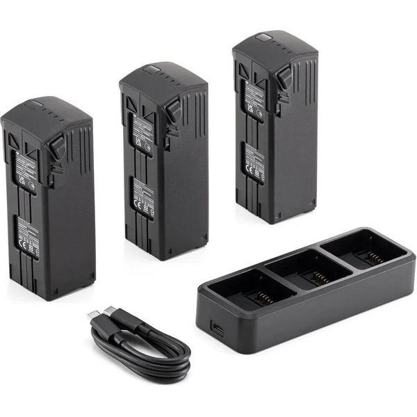 3 аккумулятора и зарядное устройство DJI Mavic 3 Enterprise Series Battery Kit 019 фото
